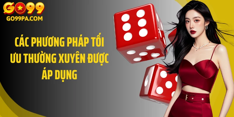 Các phương pháp tối ưu thường xuyên được áp dụng